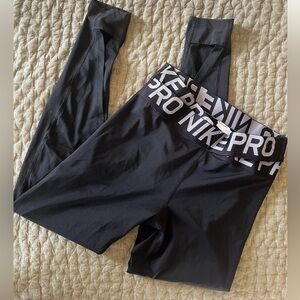 Nike long spandex / Lycra joggers